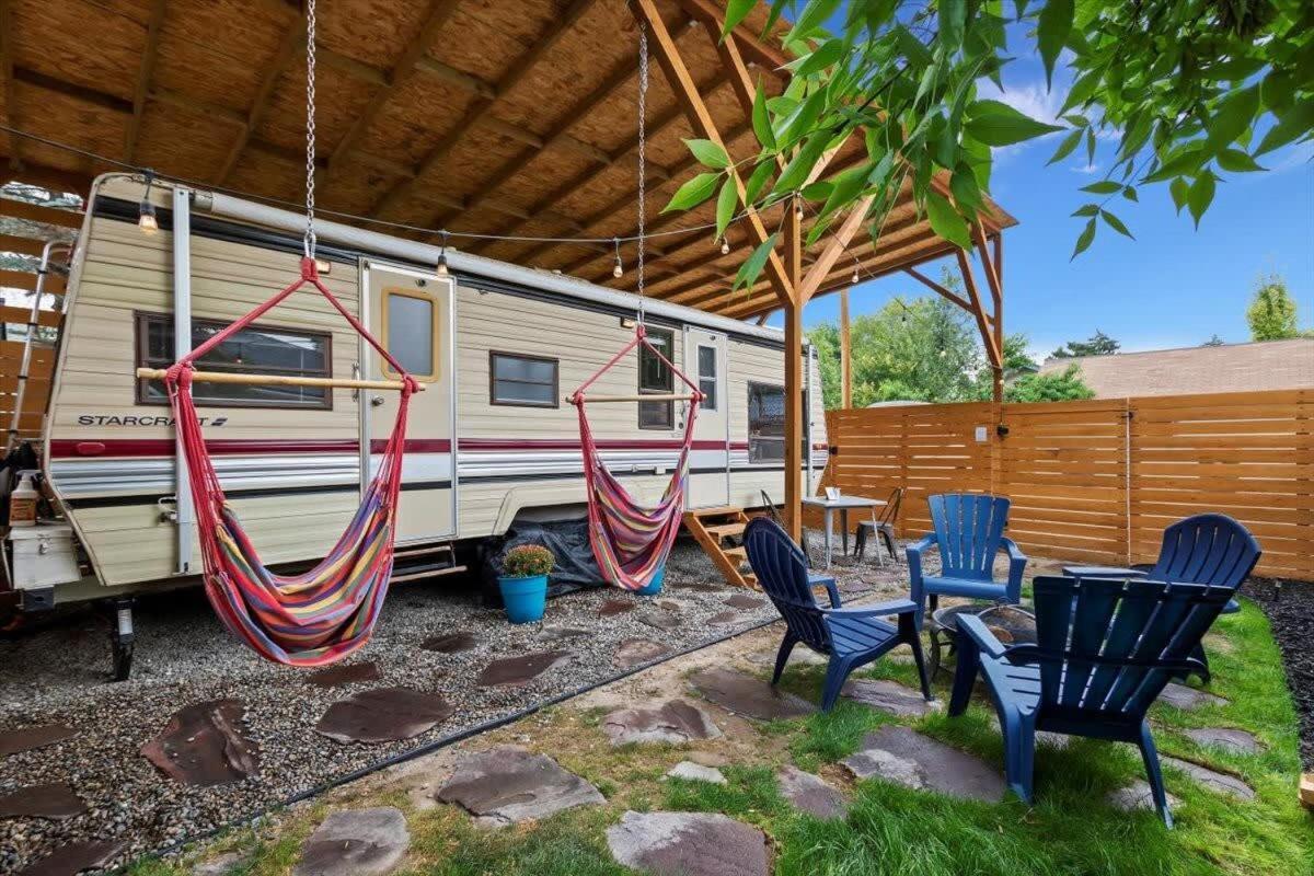 #Stayinmydistrict Twin Falls Backyard Glamper Εξωτερικό φωτογραφία